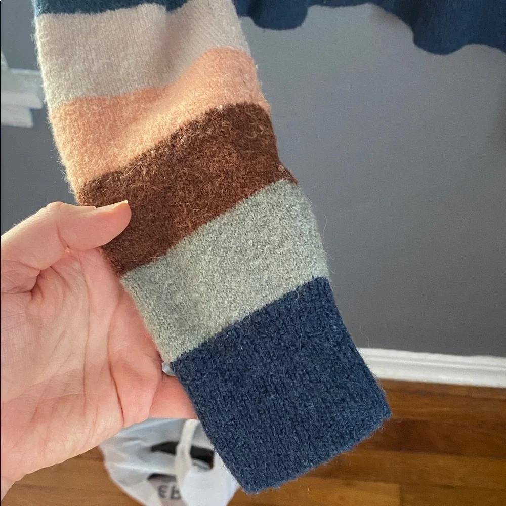 Madewell multicolor stripe sweater - Picture 4 of 5
